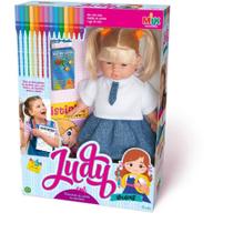 Boneca JUDY Student 34CM C/GIZ/LIVRO