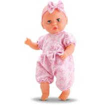 Boneca Júlia Frases e Naninha 42CM com Mecanismo de Som e OLHOS Que Fecham