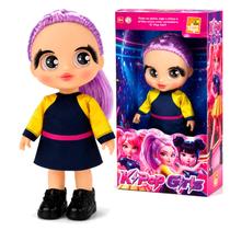 Boneca K-Pop Girls Brave Zyra 30 Cm Cabelo Lilás Olhos E Brilhantes Articulada Infantil Boneca K-Pop Girls Brave Zyra 30 Cm Cabelo Lilás Olhos E Brilhantes Articulada Infantil