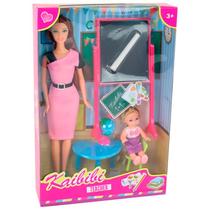 Boneca Kaibibi Professora de Crianças Morena WG069 - Kaibibi Boneca Kaibibi Professora de Crianças Morena WG069 - Kaibibi