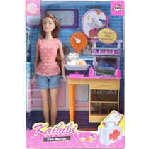 Boneca Kaibibi Veterinária Roupa Sortida BLD217 - Kaibibi