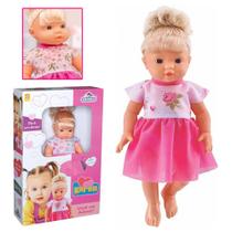 Boneca Karen 34 Cm Fala 30 Frases Infantil Menina Adijomar