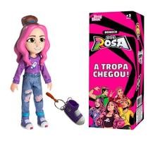 Boneca Katlen Articulada Turma Dos Rosa Com Chaveiro Nova Brink Boneca Katlen Articulada Turma Dos Rosa Com Chaveiro Nova Brink