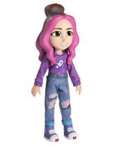 Boneca Katlen Dos Rosa Youtuber Vinil 25 Cm - Baby Brink Boneca Katlen Dos Rosa Youtuber Vinil 25 Cm - Baby Brink