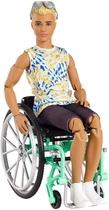 Boneca Ken Fashionista com Cadeira de Rodas e Acessórios - Barbie