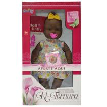 Boneca ki-ternura negra fala frases - Nova Toys