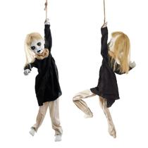 Boneca Kiara Decoração Halloween com Som e Movimento