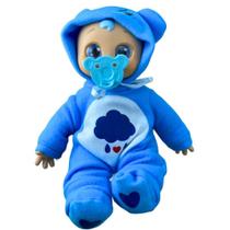 Boneca Kilty Kids Ursinhos Carinhosos Azul 5895 Roma Brinquedos