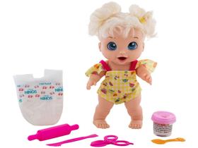 Boneca Kitchen Babys Collection Papinha Massinha - que Come com Acessórios Super Toys Boneca Kitchen Babys Collection Papinha Massinha - que Come com Acessórios Super Toys