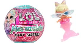 Boneca L.O.L. Surprise Mermaids! Baby Sisters - 1 Unidade Sortida Boneca L.O.L. Surprise Mermaids! Baby Sisters - 1 Unidade Sortida