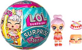 Boneca L.O.L. Surprise Swap Tots 2 Looks em 1, Revelação com Água, Colecionável MGA
