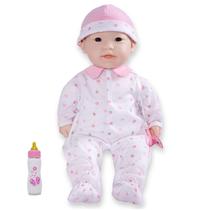 Boneca La Baby Asian JC Toys 40cm - Com Roupa e Chupeta