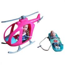 Boneca La Petite Resgate com Helicóptero e Acessórios - brink+