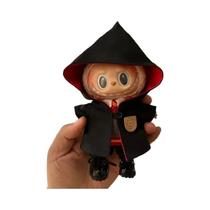 Boneca Labubu De 17cm, Traje Fashionável Da Academia De Magia, Capa, Roupas, Sapatos, Óculos,