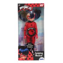 Boneca Ladybug Heroína Musical Grande 100% Vinil Lançamento