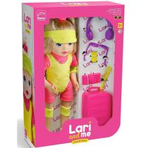 Boneca Lari AND ME Mundo Rosa com Acessorios Roma 5818 Boneca Lari AND ME Mundo Rosa com Acessorios Roma 5818