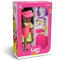 Boneca Lari AND ME Mundo Rosa Negra Roma Boneca Lari AND ME Mundo Rosa Negra Roma