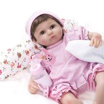 Boneca Laura Baby Nanda Bebe Reborn Realista
