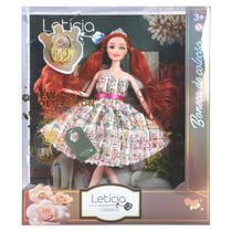 Boneca Leticia Classica - Boneca de Colecao - Ruiva HONGYAO Boneca Leticia Classica - Boneca de Colecao - Ruiva HONGYAO