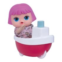 Boneca Lil Cutesies 18cm Com Barquinho 2313 - Cotiplás Boneca Lil Cutesies 18cm Com Barquinho 2313 - Cotiplás