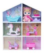 Boneca Lil Cutesies Casinha C/ Acessorios 2320 - Cotiplas