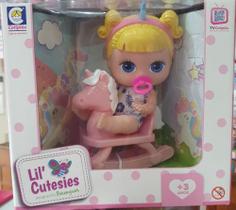 Boneca Lil Cutesies com acessórios- Cotiplás