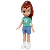 Boneca Lila Amiga Polly Pocket 38cm com Acessórios Mattel - Pupee