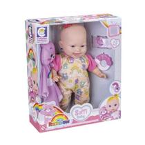 Boneca Linda Soffi Baby Rainbow Naninha 2655 Boneca Linda Soffi Baby Rainbow Naninha 2655