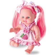 Boneca Lindinha Color C/2 Lacinhos - Milk
