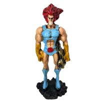 Boneca Lion Thundercats 19cm Escultura Mini Resina Coleção