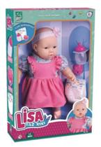 Boneca Lisa Faz Xixi 469 - Supertoys Boneca Lisa Faz Xixi 469 - Supertoys