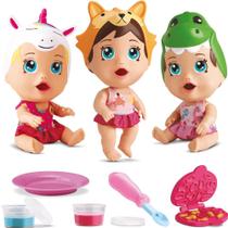 Boneca Litte Dolls Bichinhos - Come e Faz Caquinha - Divertoys