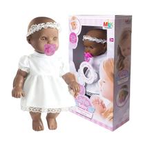 Boneca Little Baby Primeira Oração Reza O Pai Nosso Negra