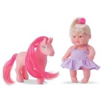 Boneca Little Bee Unicornio 15,5Cm