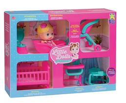 Boneca Little Dolls Casa 8023 - Diver Toys.