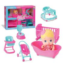 Boneca little dolls casinha 8023