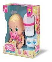 Boneca Little Dolls Mamazinho Magico C/ Chupeta Que Brilha e Fralda - Diver Toys