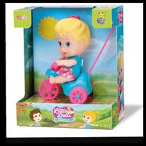 Boneca Little Dolls Playground Triciclo - Diver Toys