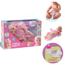 Boneca Little Faz Xixi com Body Fecha os Olhos Brinquedo Boneca Little Faz Xixi com Body Fecha os Olhos Brinquedo