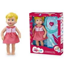 Boneca Little Mommy Alive Cuidados Loira 1024 Mattel Pupee