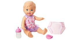 Boneca Little Mommy Bebê Faz Xixi - Mattel - Loira