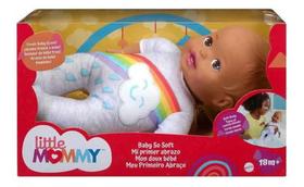 Boneca Little Mommy Bebê Meu Primeiro Abraco Morena Mattel
