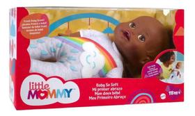 Boneca Little Mommy Bebê Meu Primeiro Abraco Negra Mattel