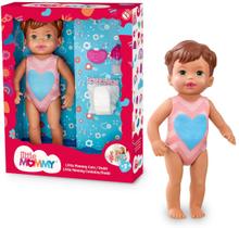 Boneca Little Mommy Cuidados 1031 Morena Mattel Alive