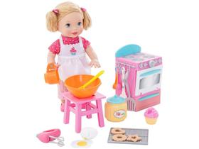 Boneca Little Mommy Pequena Chef - com Acessórios Mattel