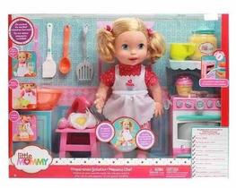 Boneca Little Mommy Pequena Chef - com Acessórios Mattel