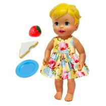 Boneca Little Mommy Piquinique - Mattel, Vestido Floral