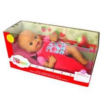 Boneca Little Mommy Recém Nascido Macacão floral FJL45 Mattel