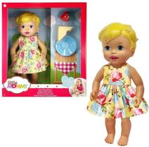 Boneca little mommy vamos brincar de piquenique mattel gxt00