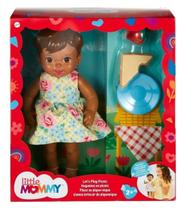 Boneca - Little Mommy - Vamos Brincar de Piquenique- Morena - GXT00 MATTE - Mattel